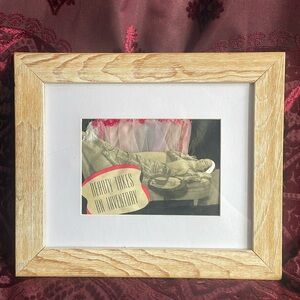 Beauty Inventory Household Magazine 1930’s Vintage Art Print 8x10 Frame